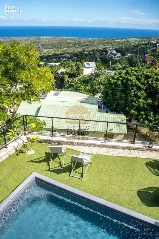 Villa saisonnière avec forte rentabilité – Vue mer – Piscine chauffée – L'Étang-Salé - photo 13