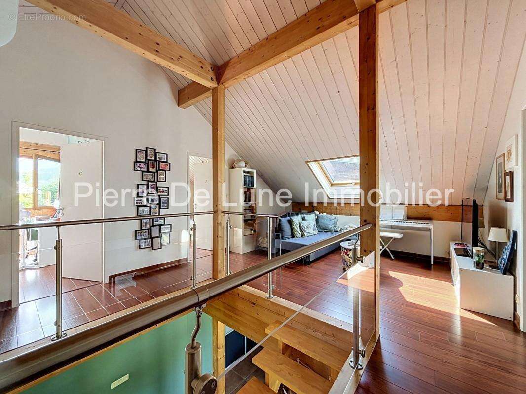 Trévignin – Maison d'exception en ossature bois avec vue dominante, piscine et panorama sur les montagnes - photo 25