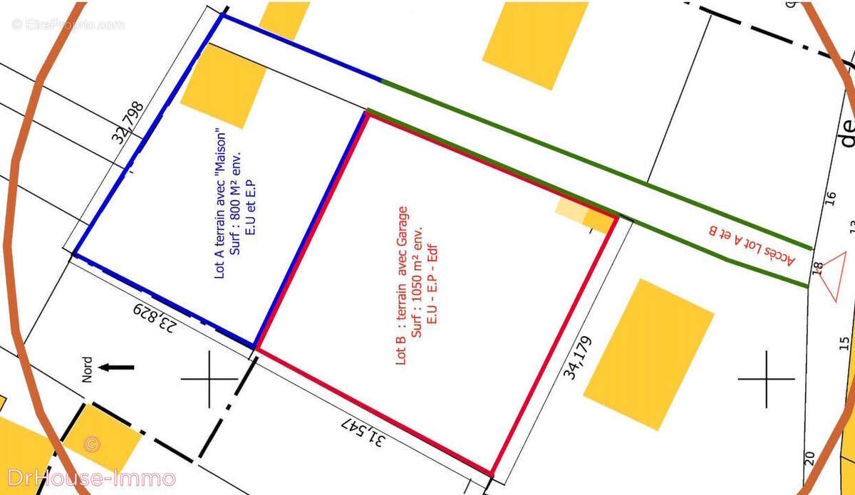 Terrain à MARTIGNE-BRIAND