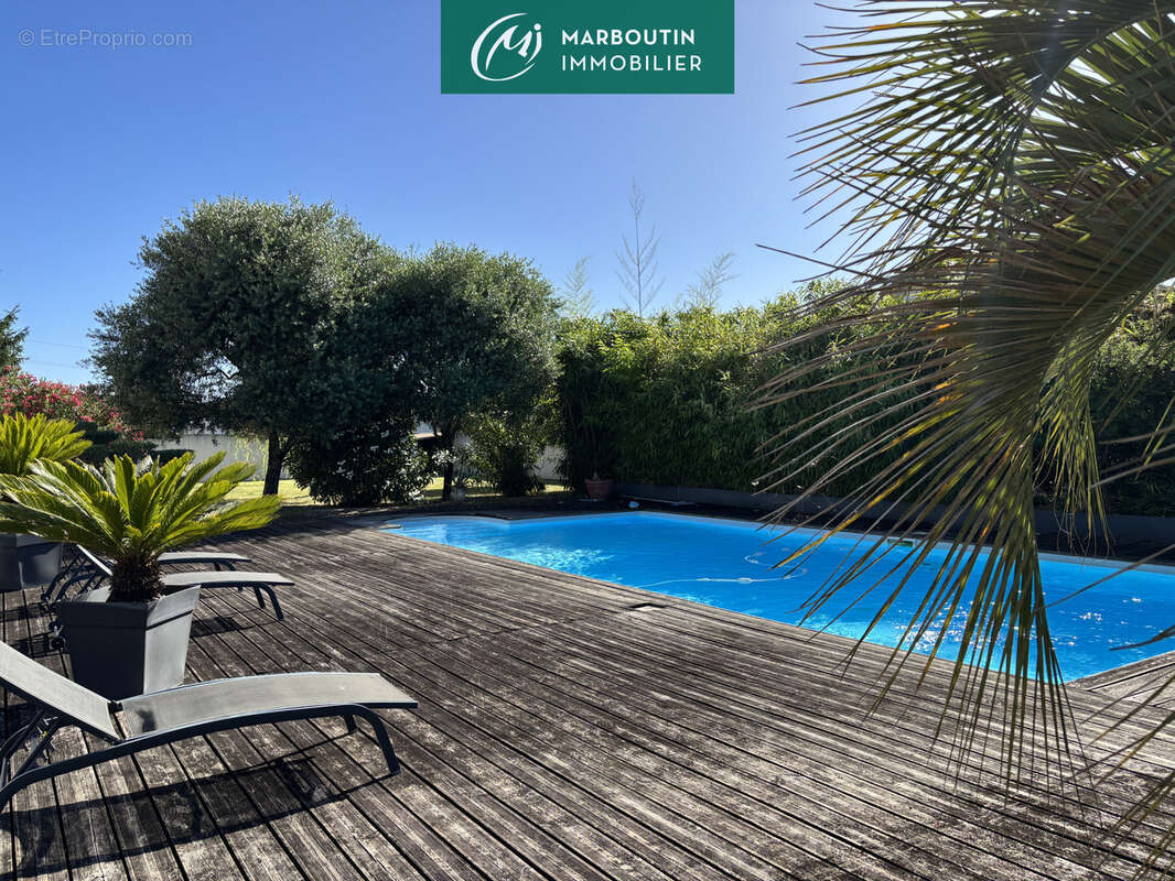 Maison contemporaine de plain pied avec piscine - photo 8