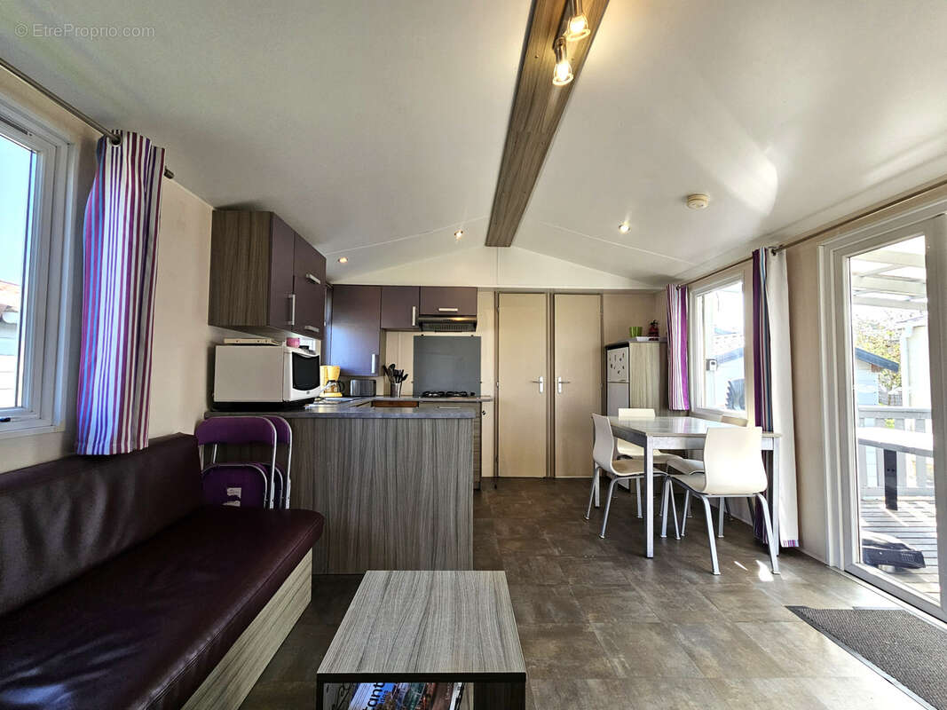 Mobil-Home 3 chambres - Terrain privatif 200 m2 - photo 4