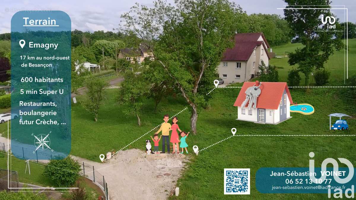 Photo 2 - Terrain à EMAGNY