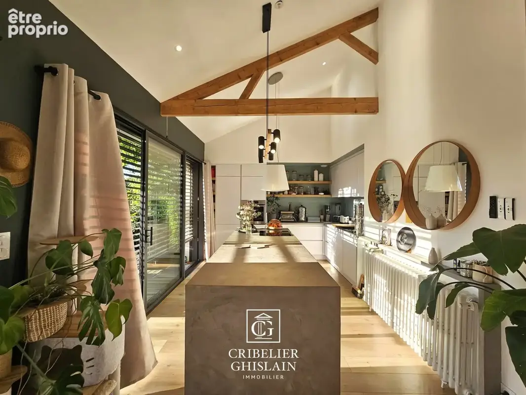 Maison d'architecte -125 m² -3 chambres - terrasse panoramique - Clisson centre - photo 2