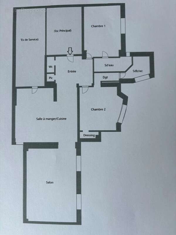 Appartement à PARIS-4E