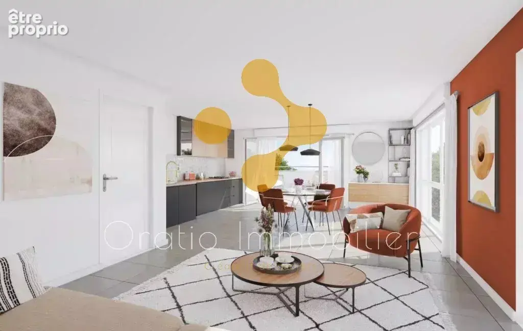 Appartement 3 pièces 75 m² à vendre à Etrembieres (74100) - photo 2