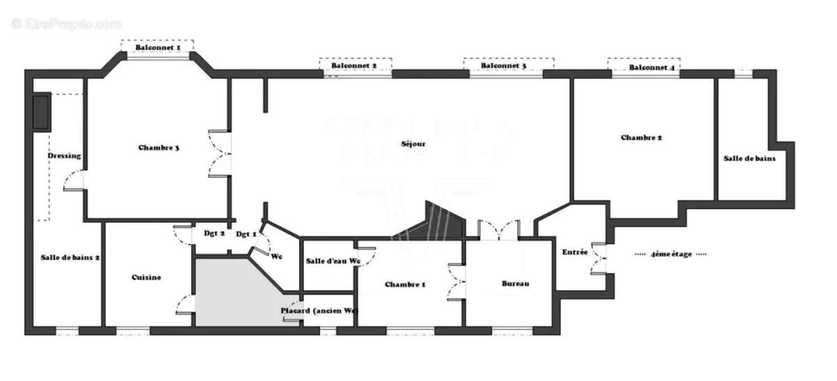 Appartement à PARIS-16E