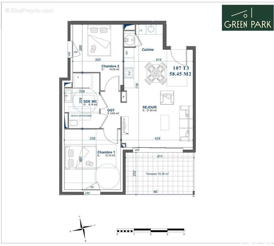 Photo 3 - Appartement à TOULON