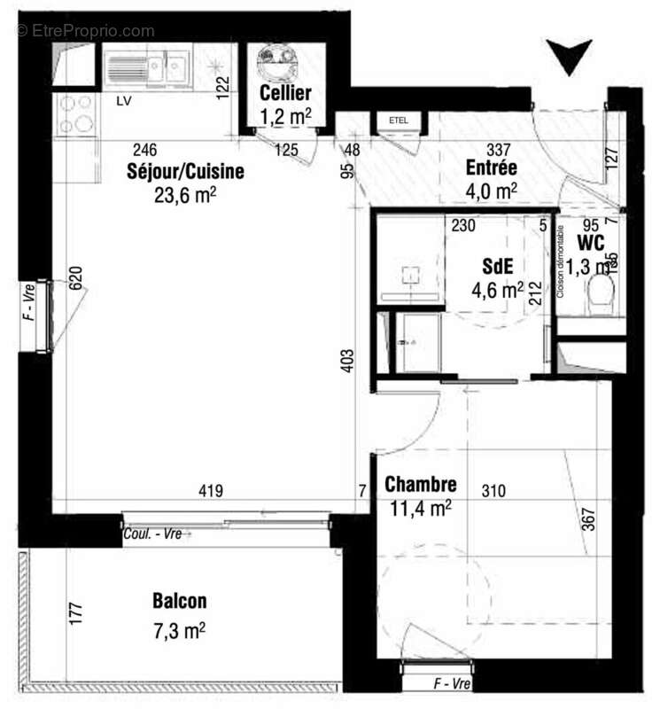 Appartement à LA ROCHELLE