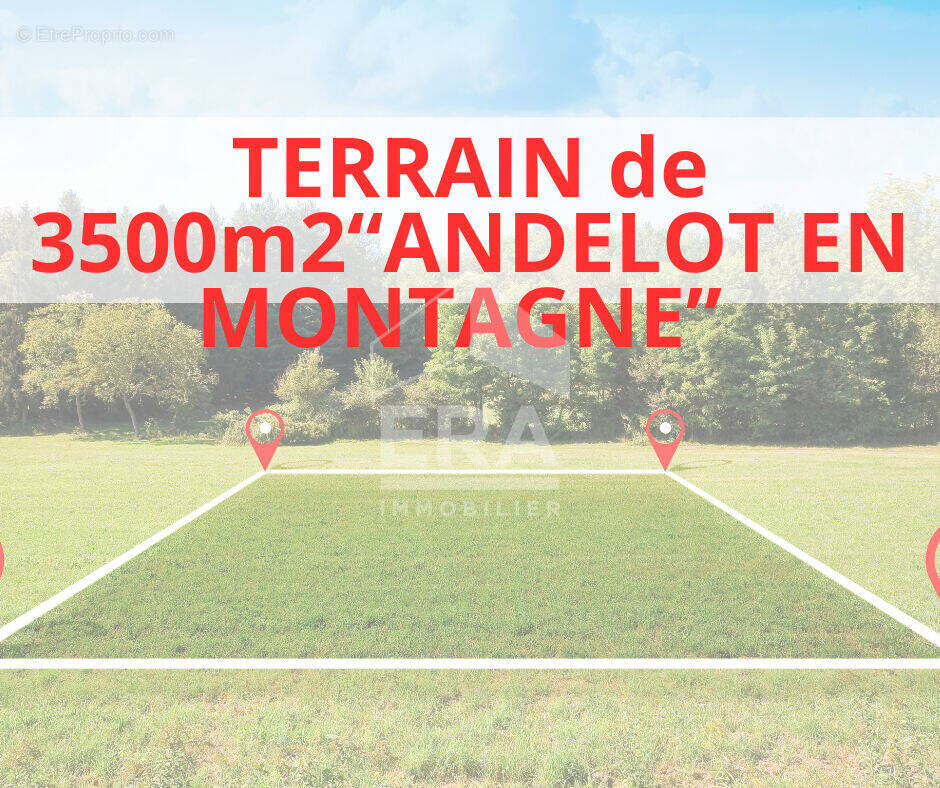Terrain à ANDELOT-EN-MONTAGNE