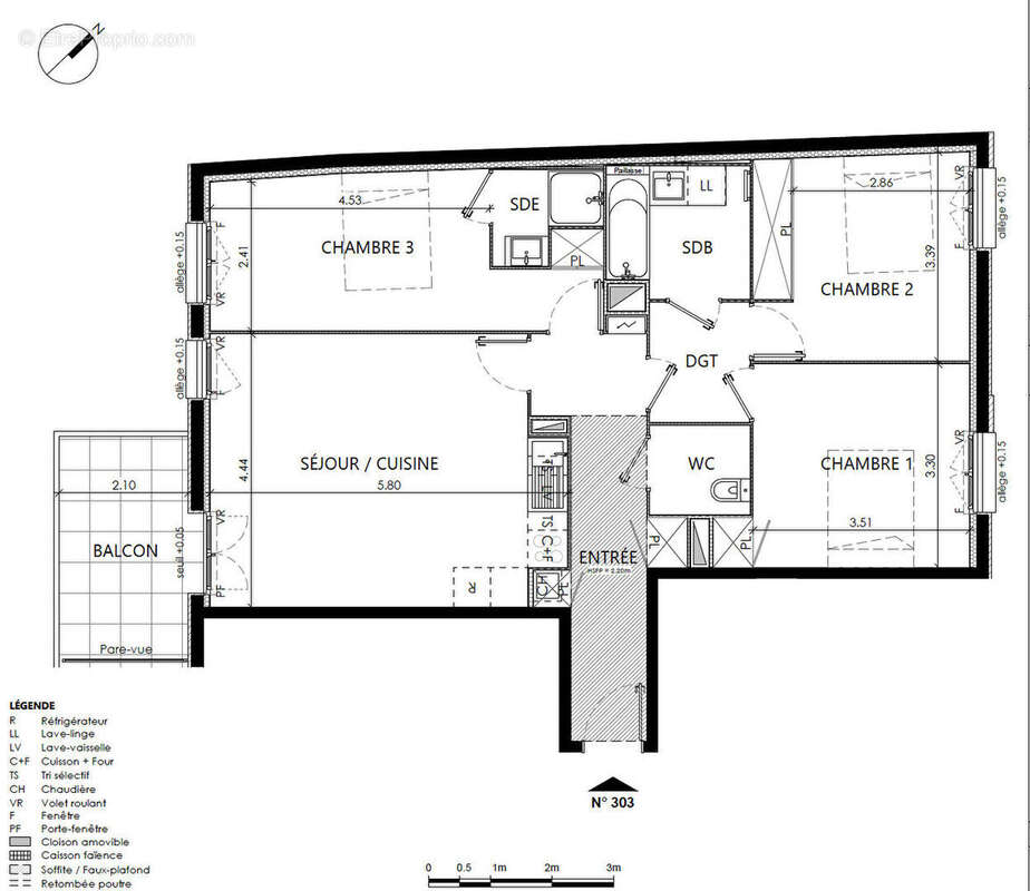 Appartement à TOULOUSE