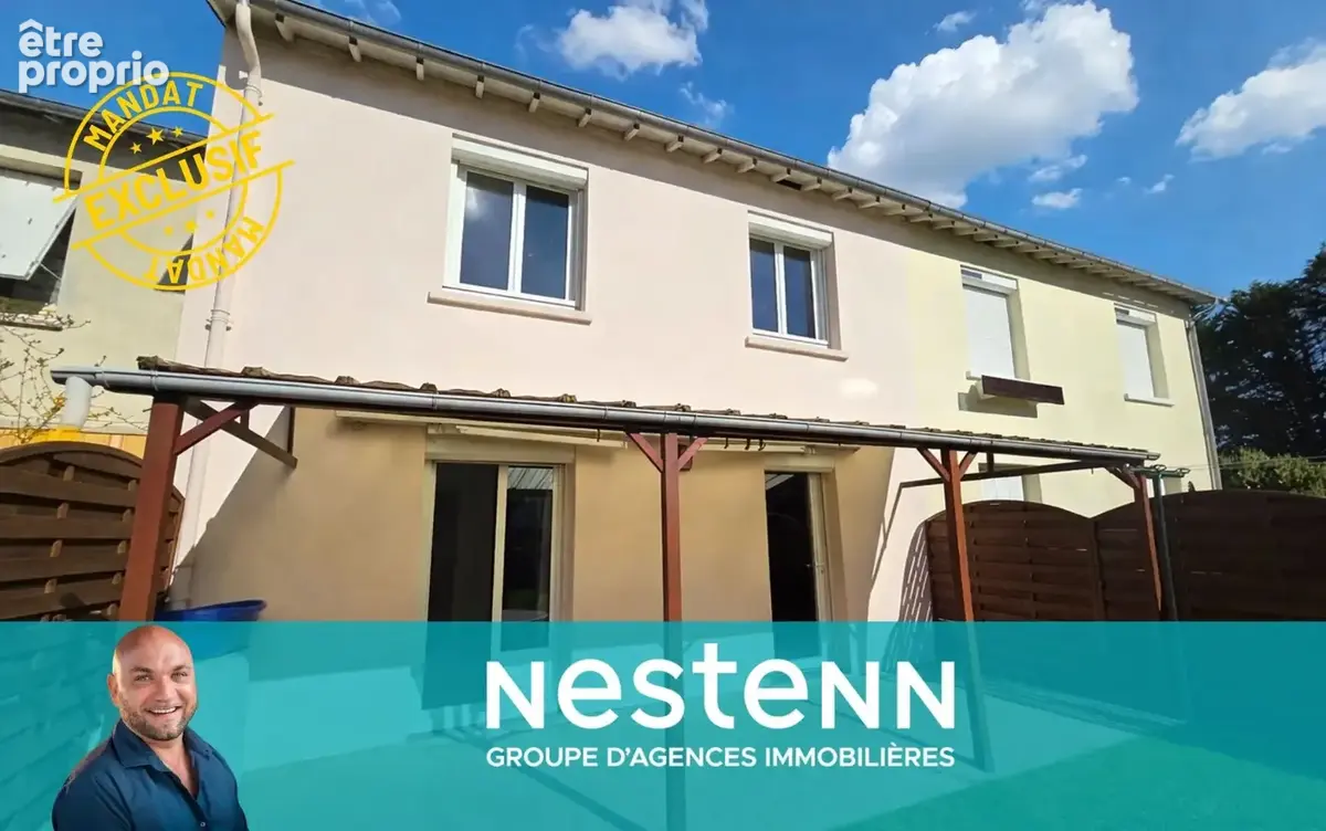 Maison de ville 90 m² avec 3 chambres, garage, jardin, terrasse et balcon proche centre-ville du Mans - photo 1