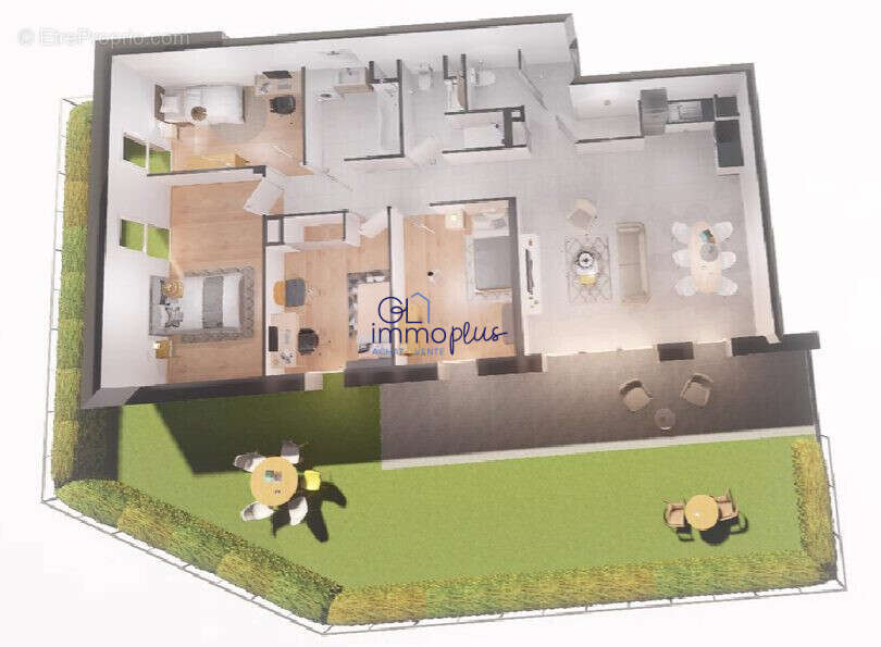 Image non contractuelle - Appartement à CHALLES-LES-EAUX