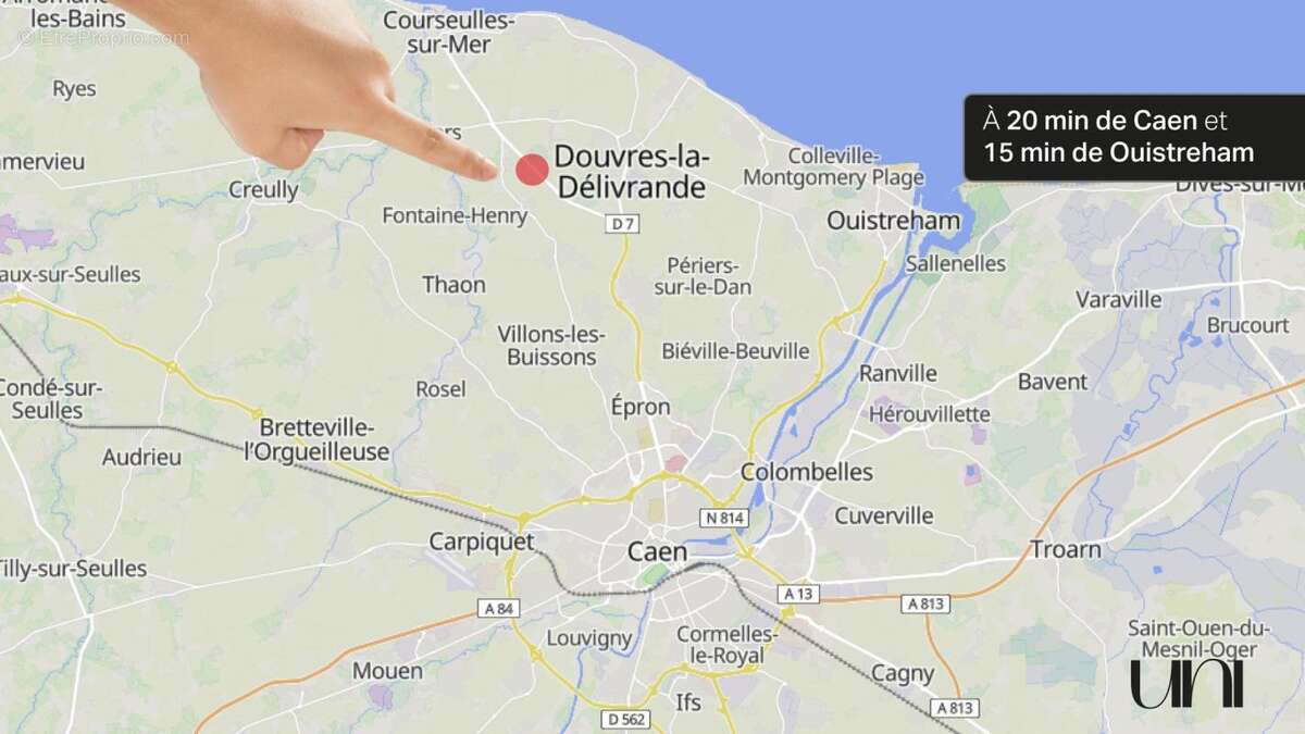 Maison à DOUVRES-LA-DELIVRANDE