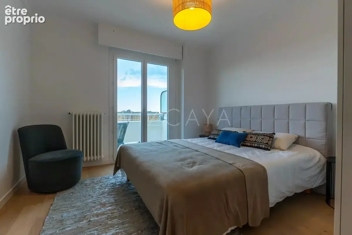 Bas du Parc Impérial / Piol – Dernier étage , 4 pièces rénové avec terrasses et vue mer - photo 12