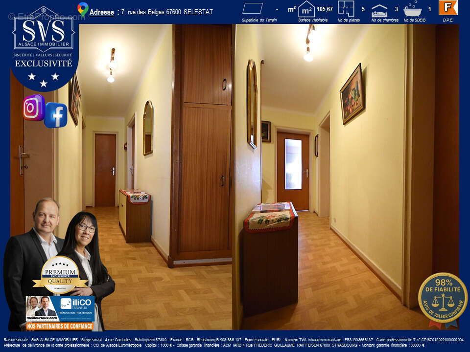 Appartement à SELESTAT