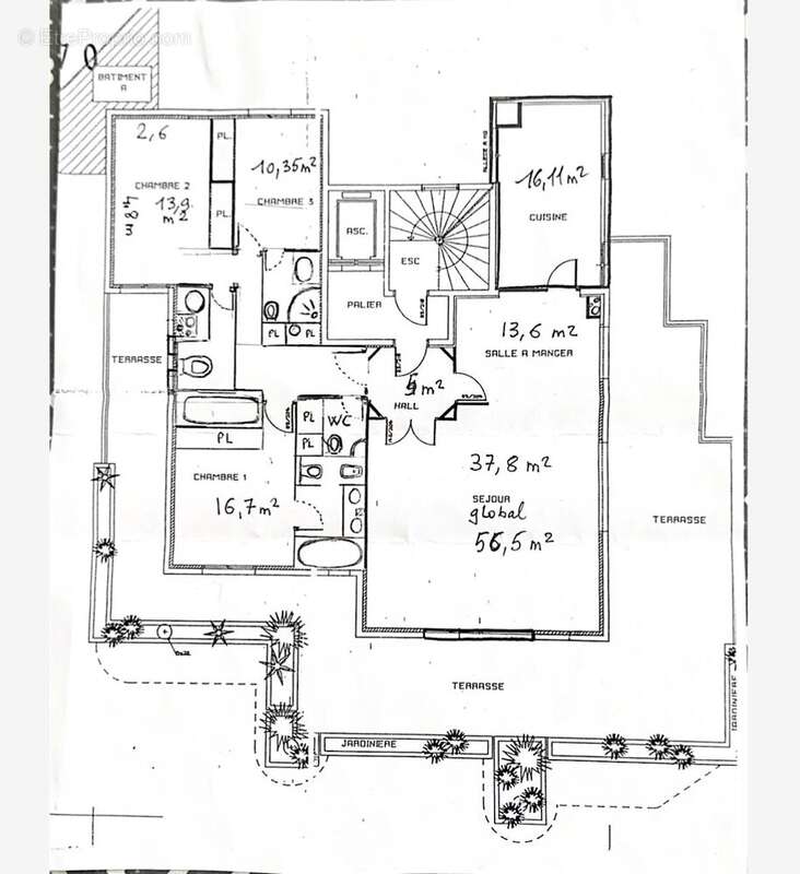Appartement à LE CANNET