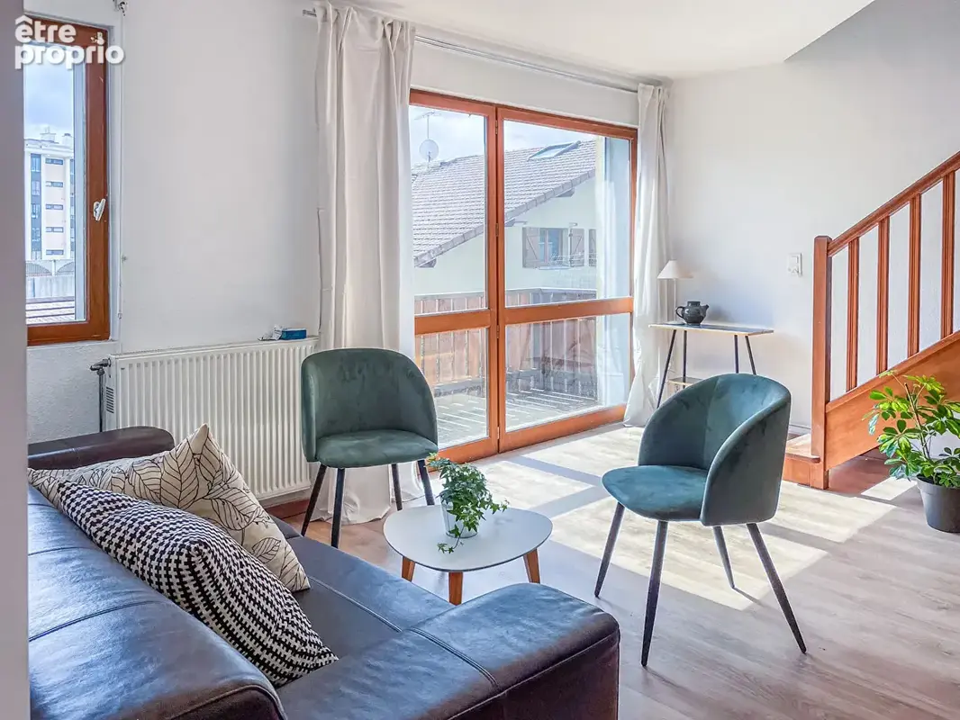 En exclusivite - "cédrat" - annecy - meythet - appartement duplex t6 de 125,93 m²  - balcon - cave - place de parking - photo 4