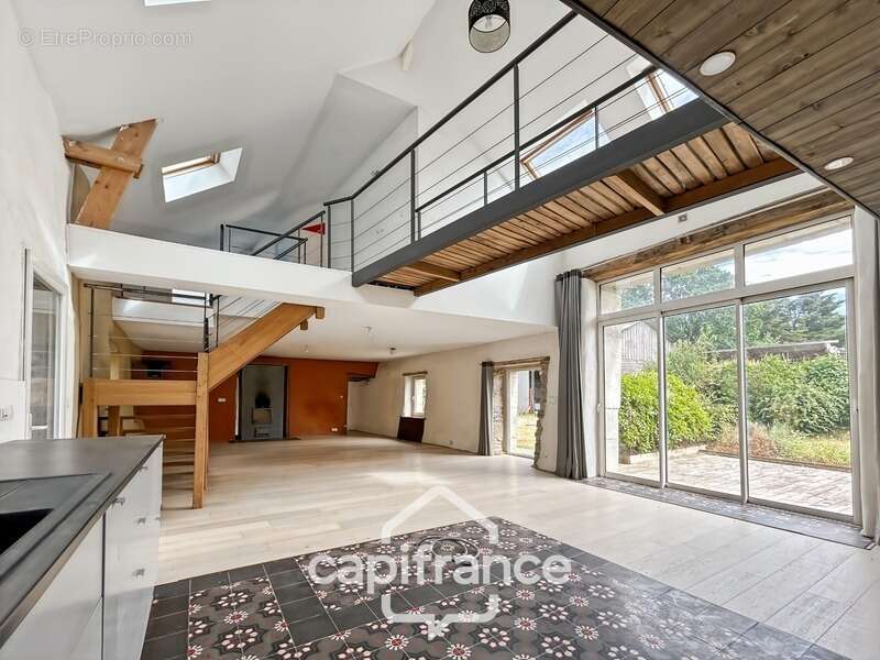 Propriété de caractère avec longère de 185 m², deux logements indépendants, hangar a quelques minutes de pontivy – saint-gérand - photo 5