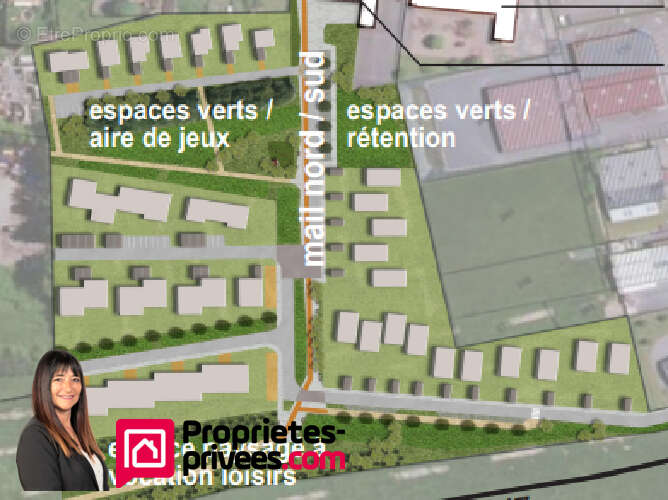 Terrain constructible et viabilisé Mably 335m2 - photo 3