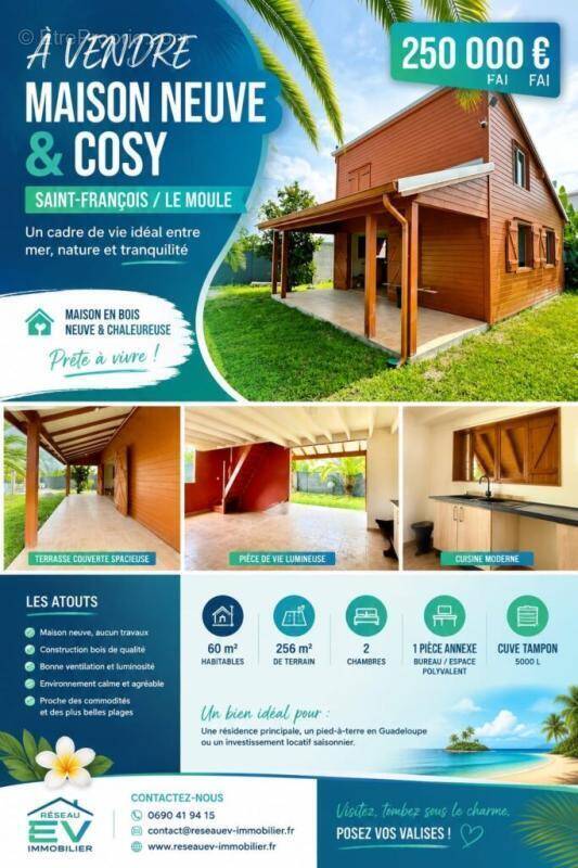 Maison à LE MOULE