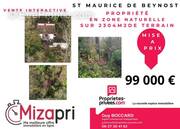 Terrain à SAINT-MAURICE-DE-BEYNOST