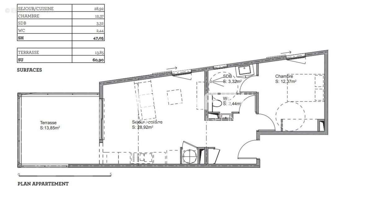 Photo 3 - Appartement à LE MARIN