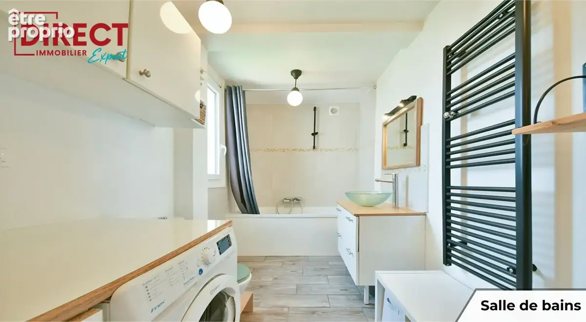 Centre ville : app 2/3p en dernier etage traversant + jardin de 50m2 + balcon + cave - photo 9