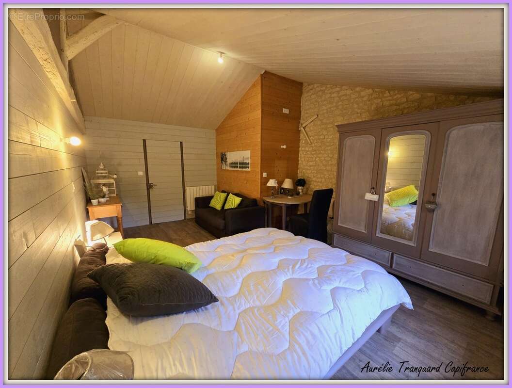 Maison à vendre 4 pièces ANTEZANT LA CHAPELLE (17) LONGERE/ maison charentaise avec dépendances - photo 16