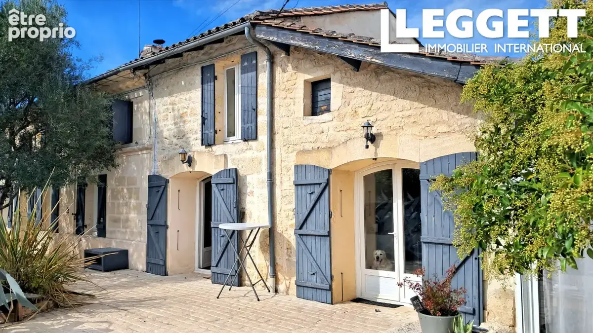 Charmante maison ancienne avec 5 chambres, jardin & piscine. Proche bourg de Prignac et Marcamps - photo 3