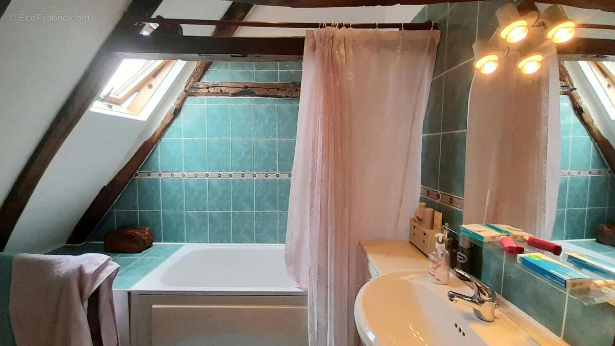 Salle D&#039;eau a l&#039;etage - Maison à SAINT-PAUL-LA-ROCHE