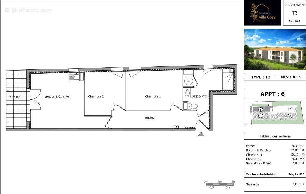 Appartement à NIMES