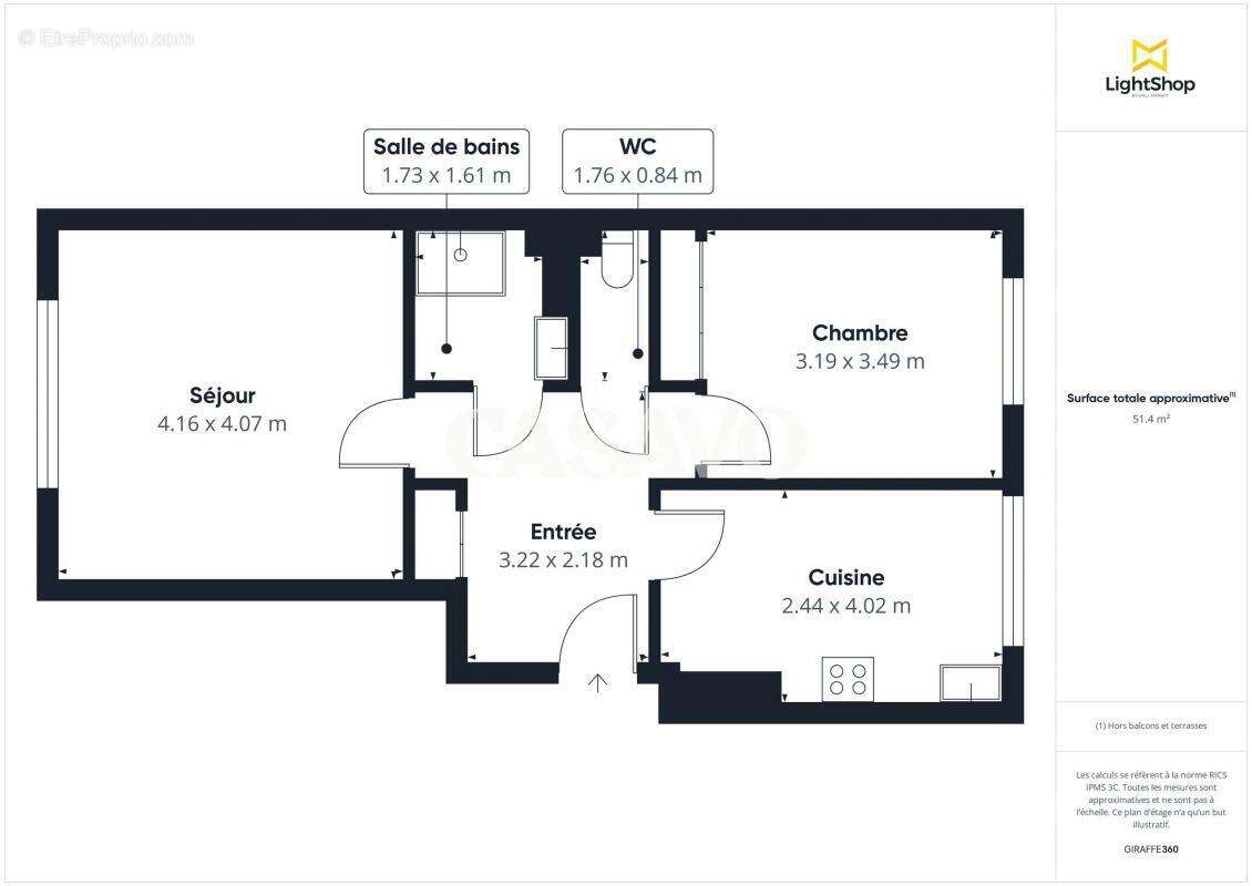 Appartement à LYON-8E