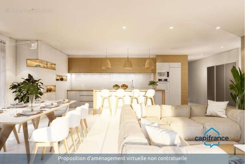 Frontignan - Appartement T4 avec terrasse, garage et parking - photo 8