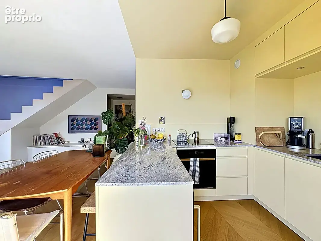 Dernier étage, terrasse ouest , 106m² au sol - photo 5