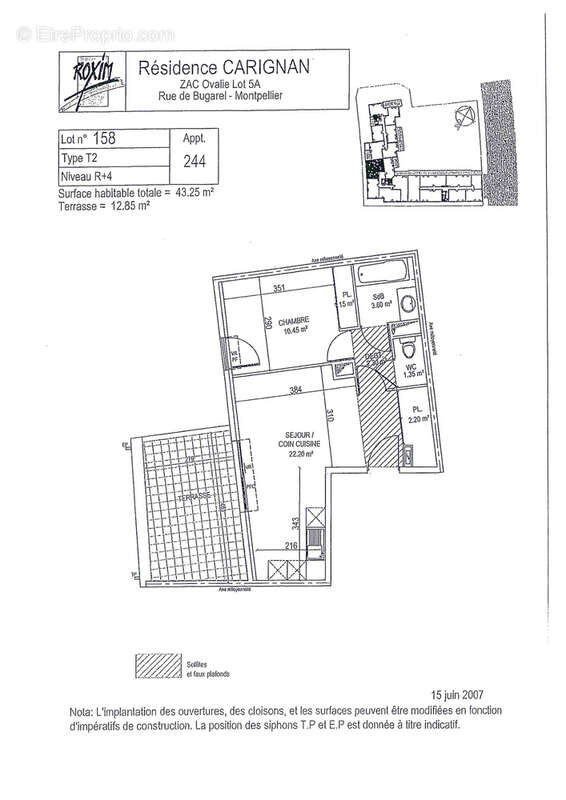 Appartement à MONTPELLIER