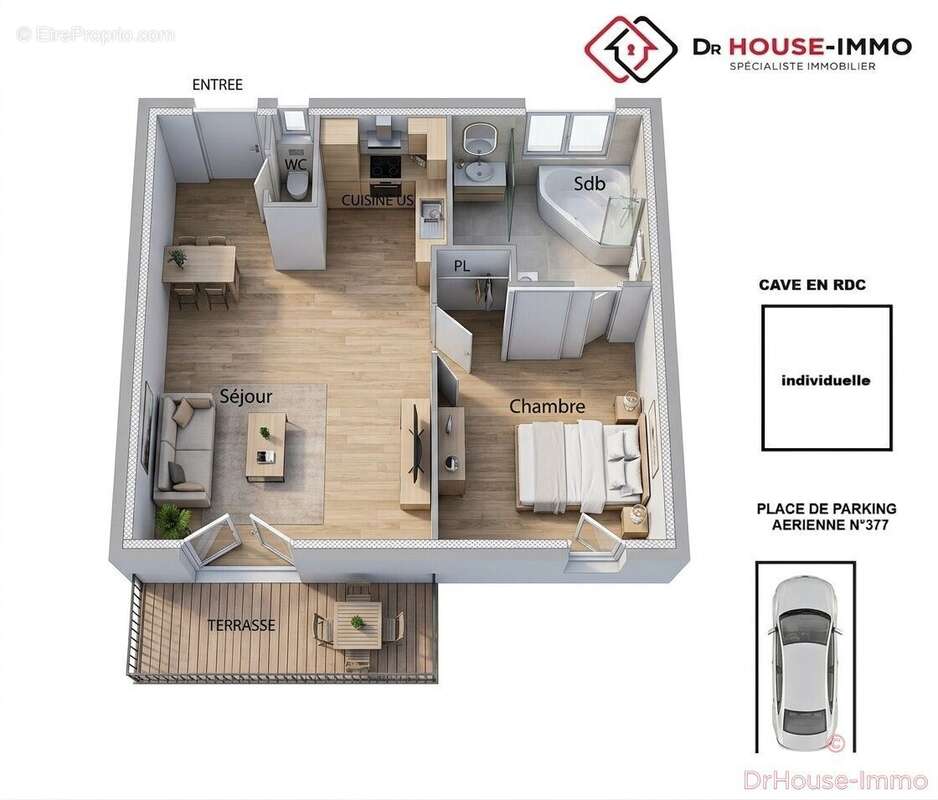 Appartement 34 m² à Cugnaux  - photo 57