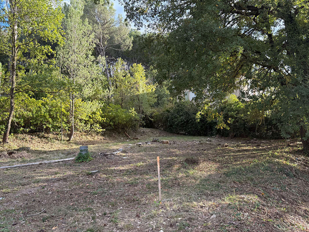 Terrain à LA ROQUE-D&#039;ANTHERON