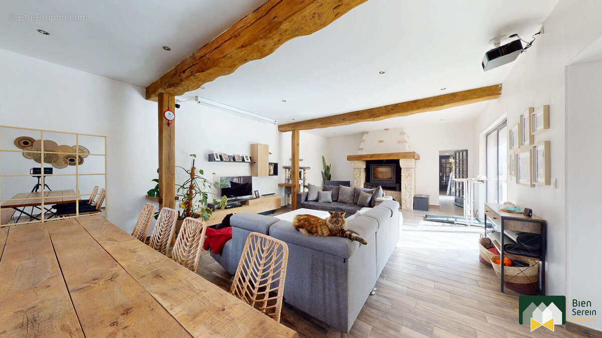 Salon  - Maison à JOUY