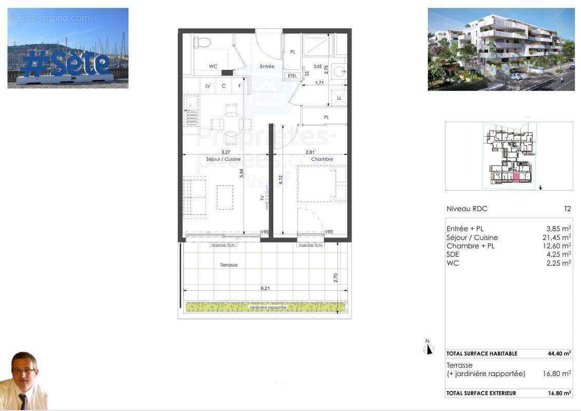 Appartement à SETE