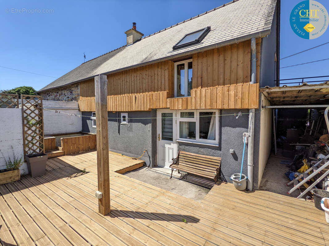 Rare : longère de charme en brocéliande   secteur telhouët, paimpont (35380) avec cht immobilier - photo 21