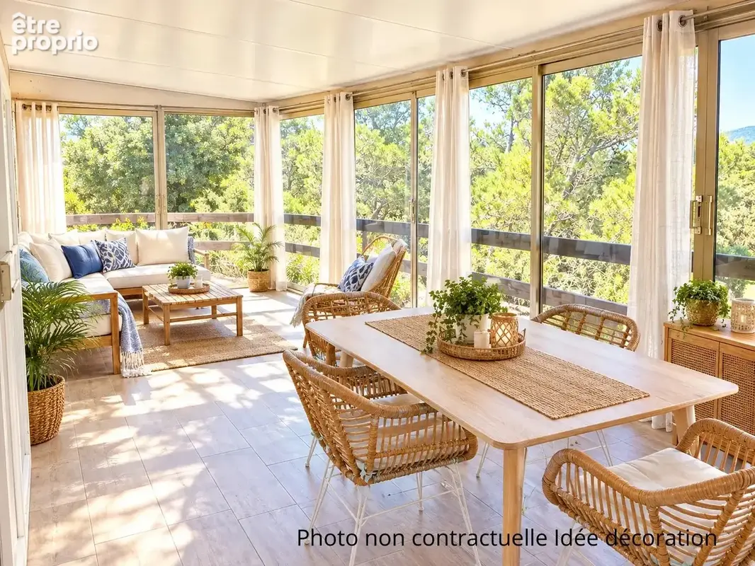 Roquebrune-sur-argens chalet t4 de 82 m² avec véranda, terrasse et cave - photo 6