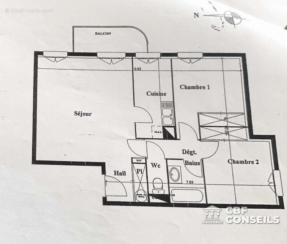 Appartement à GERZAT