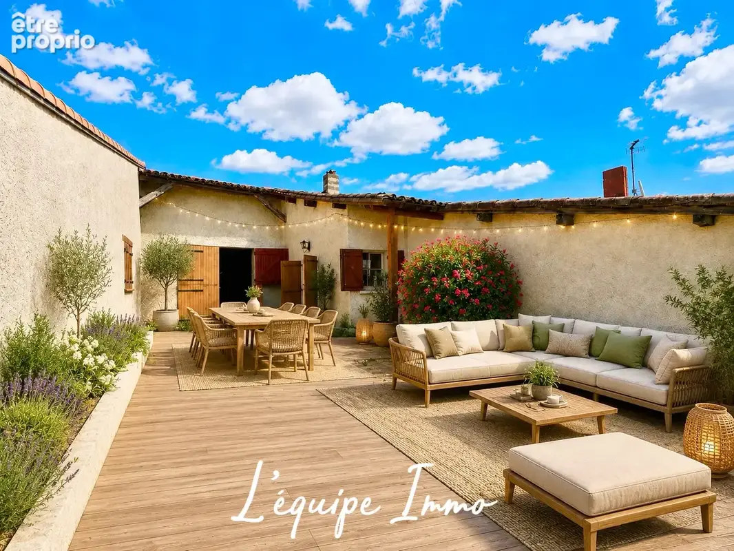 Maison de village à fort potentiel avec dépendances et jardin, proche de Cadours - photo 13