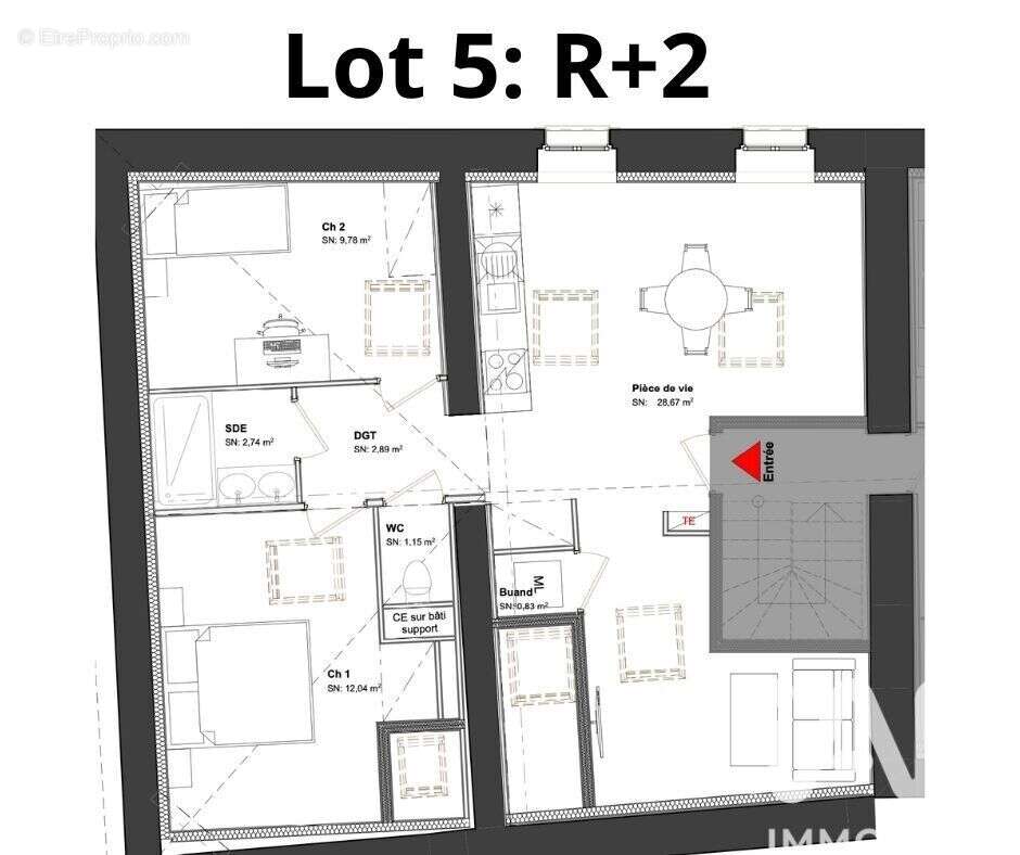 Photo 7 - Appartement à VAULX-MILIEU