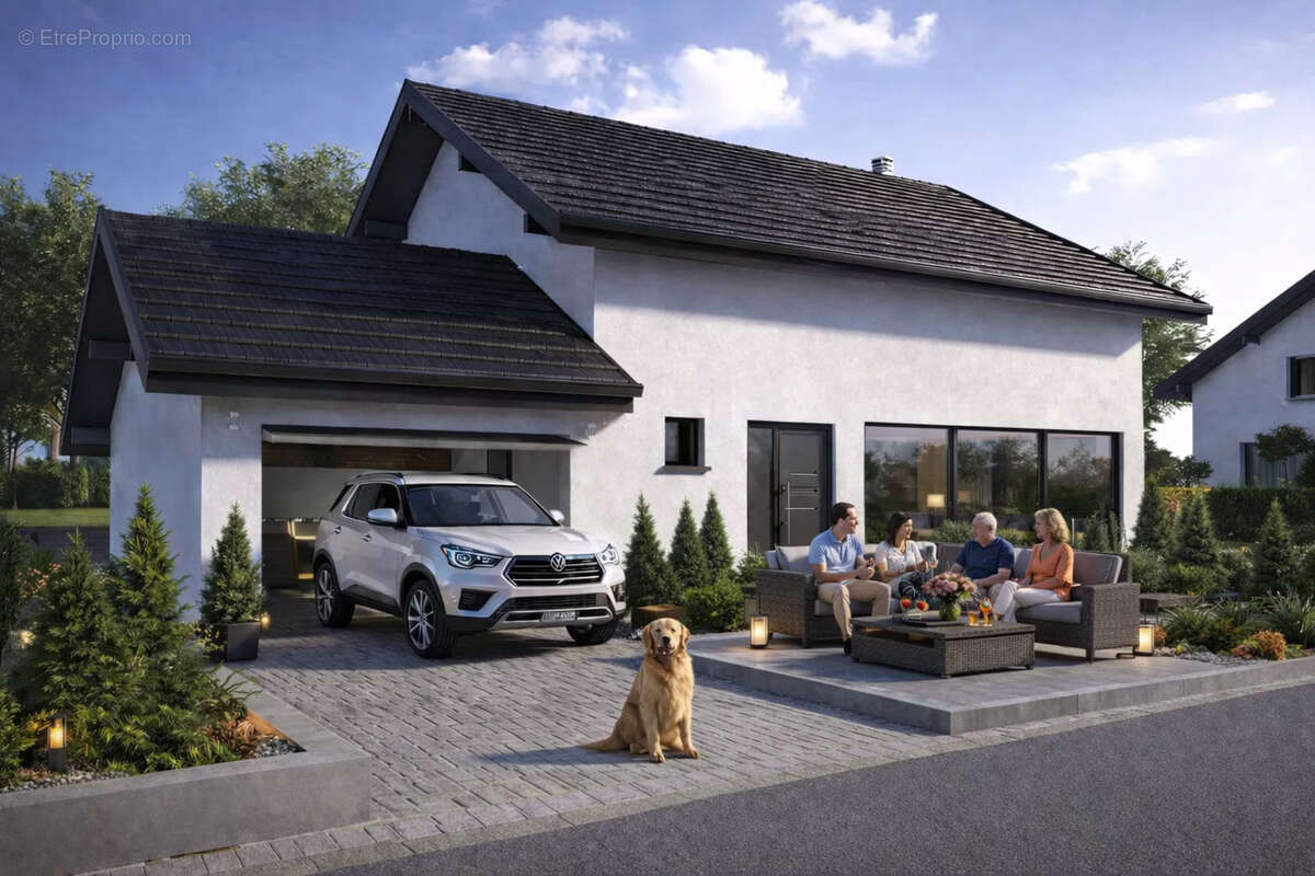 St Germain sur Rhone villa individuelle T5 de 116 m2 389900E - photo 2