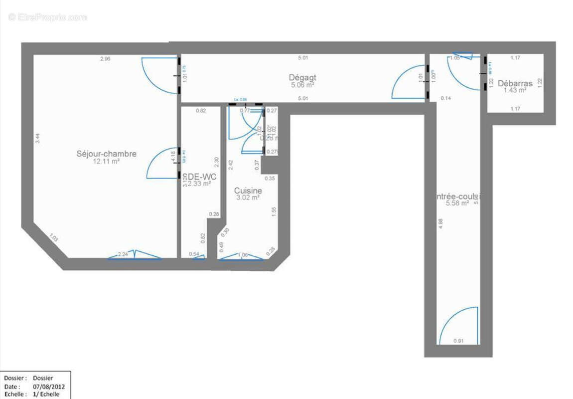Appartement à PARIS-14E