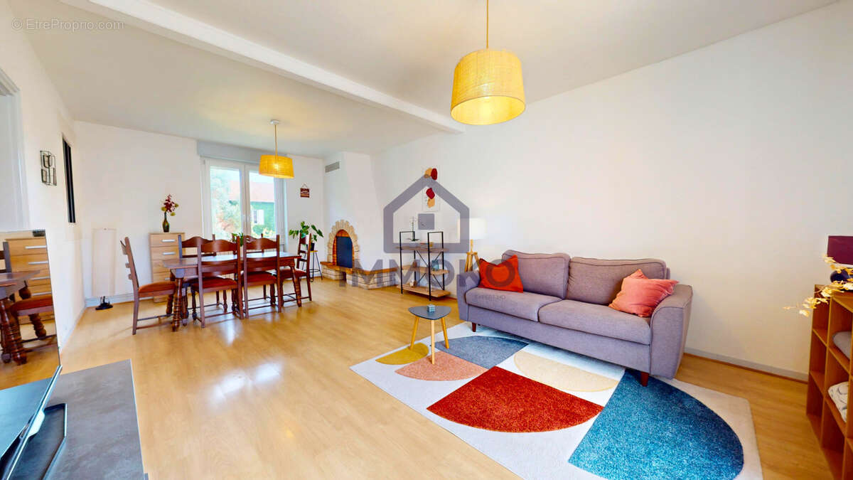 Appartement F4 avec somptueuse terrasse, 3 chambres, cheminée, garage - photo 14
