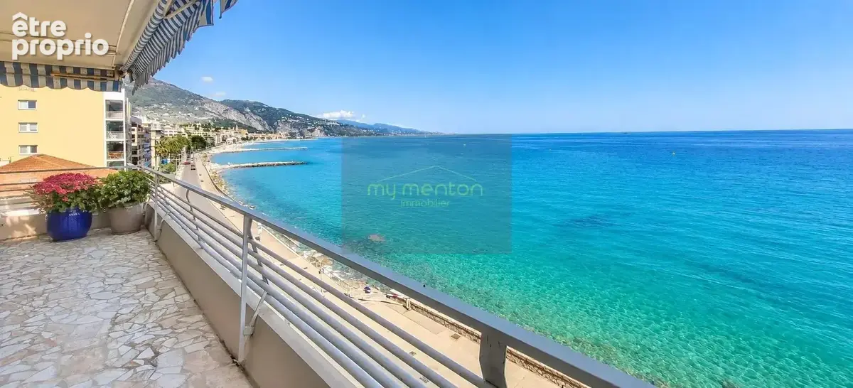 Menton – madone  appartement d’angle face à la mer - photo 3