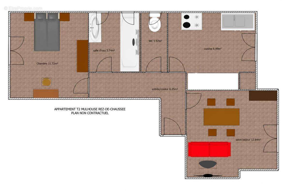Appartement à MULHOUSE