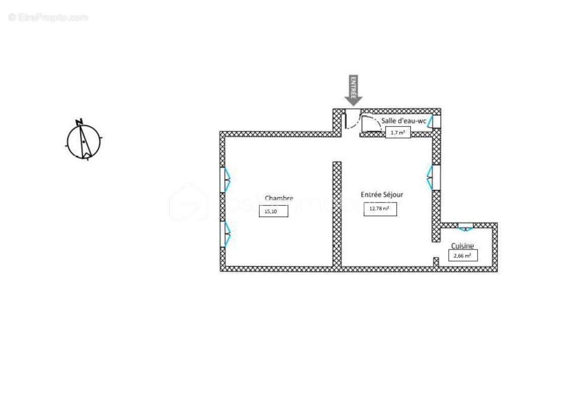 Appartement à PARIS-17E